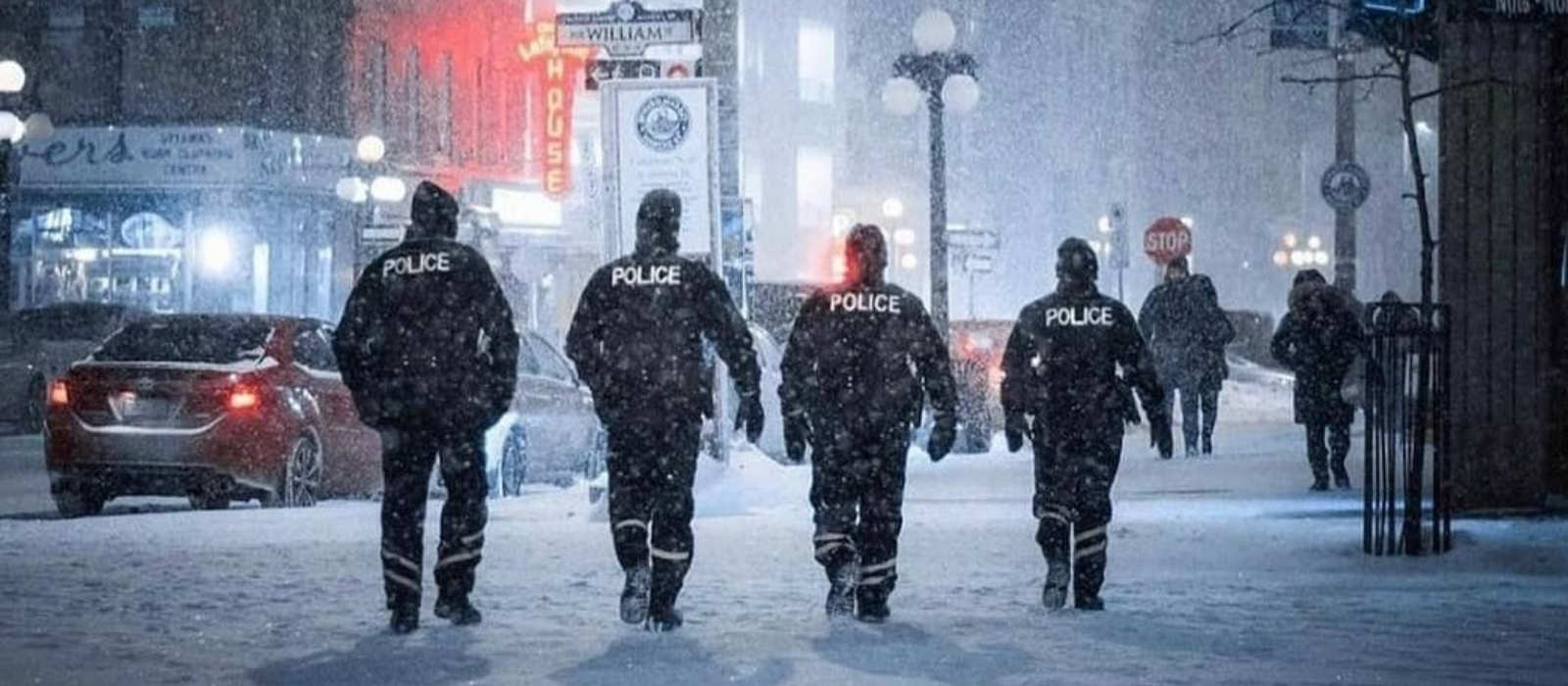 Image des agents du Service de police d'Ottawa en patrouille